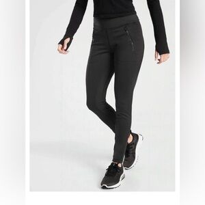 Athleta Peak Hybrid Fleece Lined Legging Size Medium